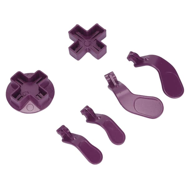 Lilla rustfritt stål metall D-Pads padler for Xbox One Elite Series 2