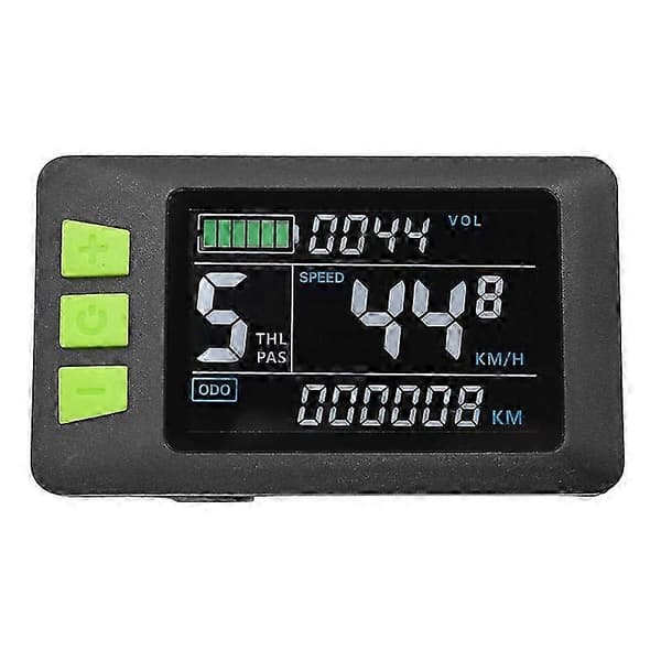 24V 36V 48V 60V P3C LCD-display til el-scooter (5-benet)