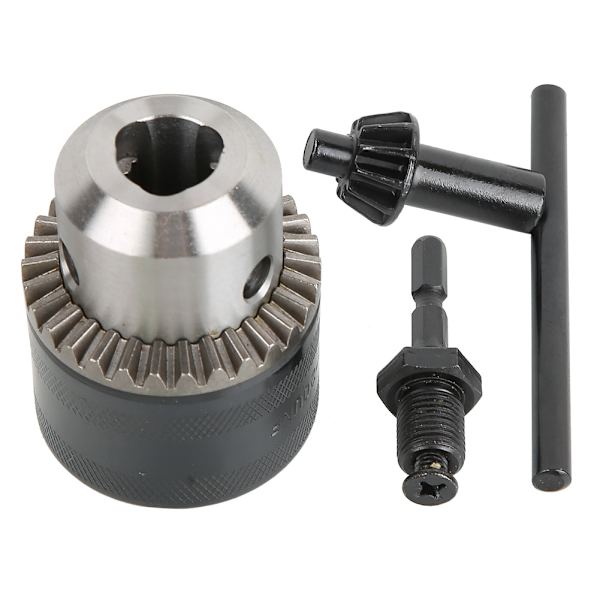 Nøgle Type Borepatron med Hex Adapter 3.0-16MM 1/2-20UNF Adapter Sæt