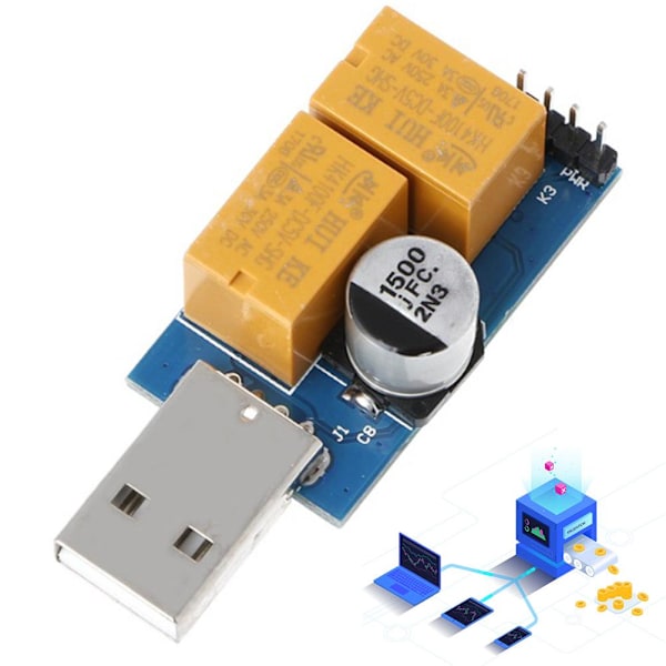 USB Watchdog Kort Computer Automatisk Genstart Blå Skærm Mining Spil Server Computer Hardware