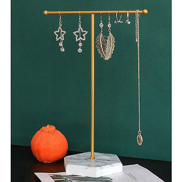 Metall smyckesställ display arrangör torn för halsband