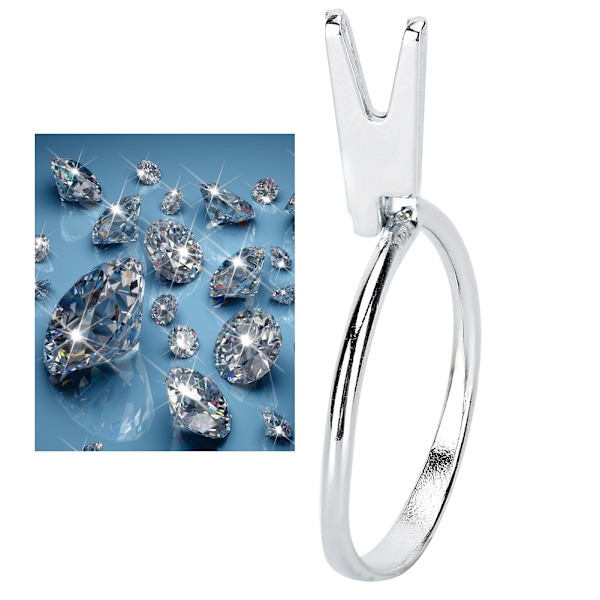 Metal Ring Holder Ring Stone Diamond Holder Tool Jewelry Processing Accessory