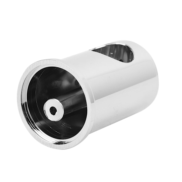 2pcs Silver White ABS Electroplating Shower Lift Rail Bracket Base Bathroom Accessories