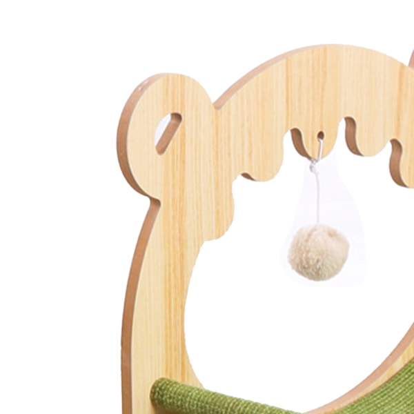 Kattsäng Multipurpose All Seasons Universal Hängande Design Stort utrymme Träsäng för husdjur för inomhus L
