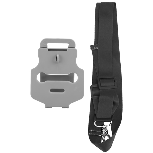 Fjärrkontroll Halsfäste Lanyard Justerbar krokrem för Mavic Air 2/Air 2S/Mini 2 (Svartgrå)
