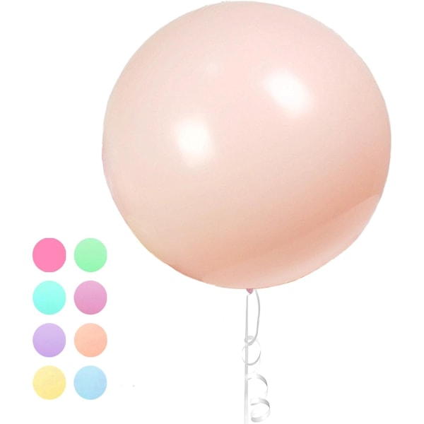 100-pack macaron ballong födelsedag pastell dekoration pastell bröllop (36 tum)