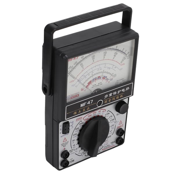 MF47 Intern Magnetisk Pegemultimeter Høj Præcision Analog Multimeter Voltmeter til Industri