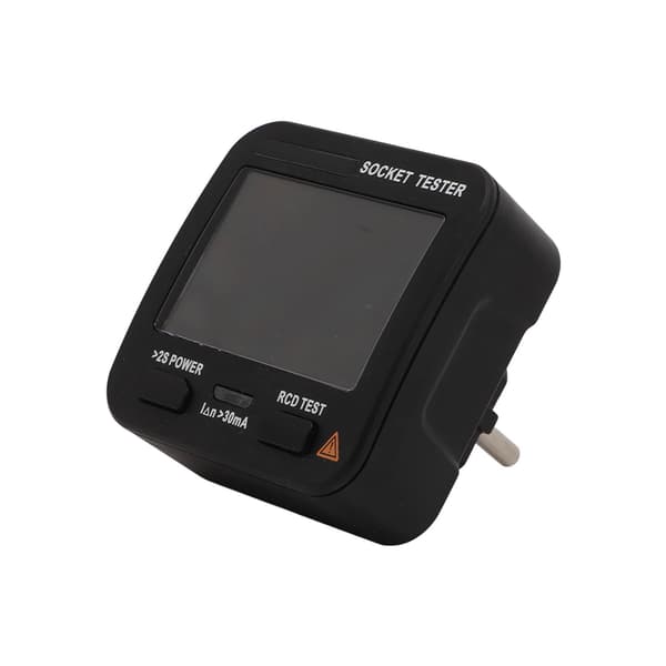 ZTE2 Leakage Socket Tester Neutral Live Wire Socket Detector Electrical Line Fault Checker EU Plug 0.1V~250V