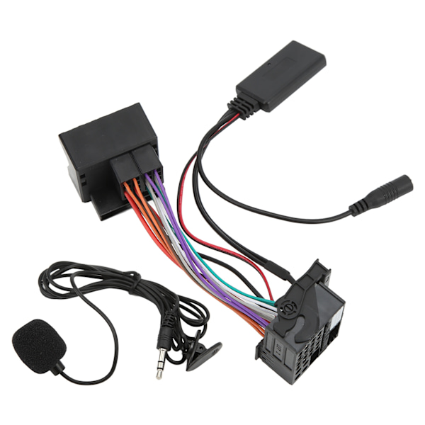 Bluetooth 5.0 AUX -liitäntä stereokaiuttimen adapteri RCD310 RCD510 RNS510 -malleille virtajohdolla