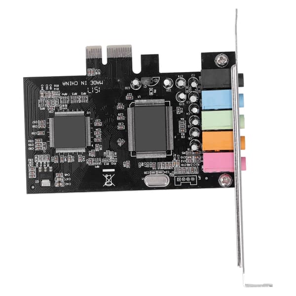 PCI-E 5.1 ​​lydkort CMI8738 Chip Stereo lydkort støtte for Windows 7 for stasjonær PC