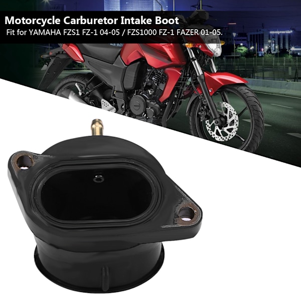 4st Motorcykel Carb Förgasare Insugsgrenrör Boot Led för YAMAHA FZS1000 FZ-1 FAZER