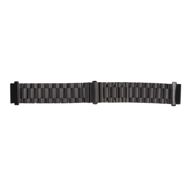 Urrem i rustfrit stål Quick Release urremtilbehør 22 mm pasform til Amazfit Falcon Smart Watch Sort