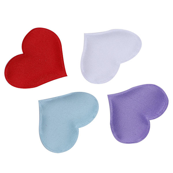 DIY Håndlavede Hjerteformede Bryllupsdekorationer til Valentinsdag Festtilbehør (3,2 cm Flerfarvet 500 stk Pose)