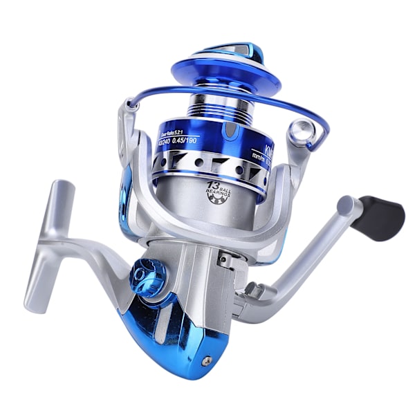 Metal Spinning Reel 13BB 5.2:1 Utväxlingsförhållande Vänster/Höger Utbytbart fiskehjul