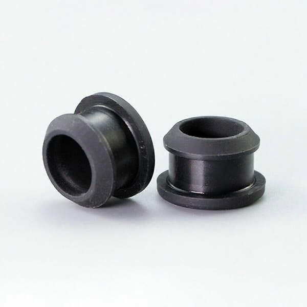 Silikonegummi snap-prop 2,5 mm~30 mm sorte endepropper til rør 5 Pcs A 24mm