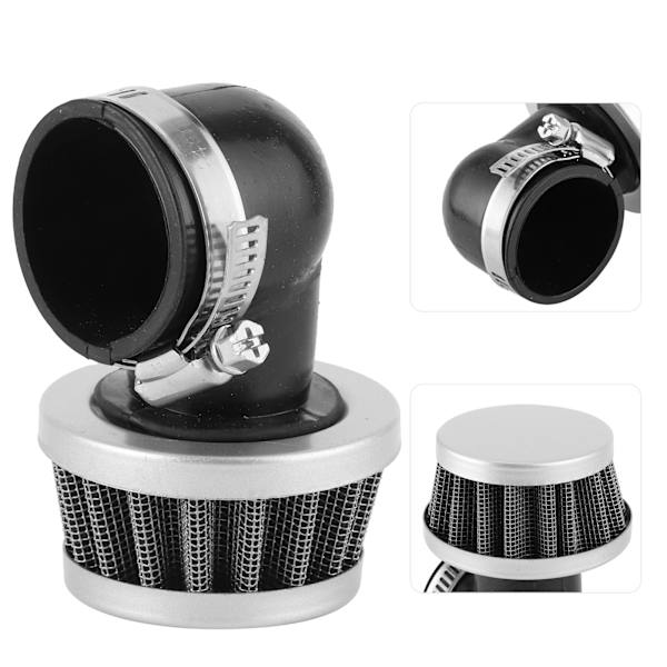 1,4 tuuman kaareva kulmallinen ilmansuodatin Pod Cleaner -lisävarusteet Sopii 90cc 110cc PIT QUAD DIRT BIKE ATV:hen