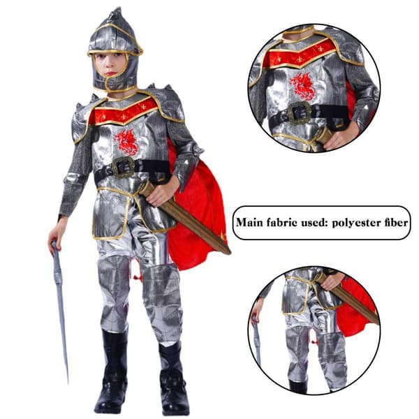 Børns generelle cosplay-kostume til Halloween-temafest, rollespilstøj EE543 EE543 S