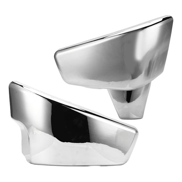 Vänster Höger Motorcykel Batteri Sidoskydd Kåpa Protector Cool dekoration för VT600 VT600C VT600CD 1999-2007 Chrome