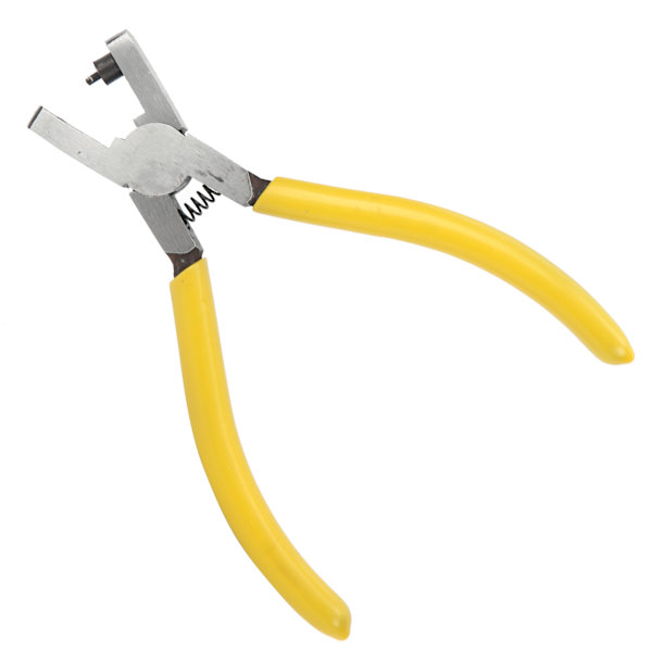 Klocka Hole Punch Tång Ögla Mini DIY Läder Handreparationsverktyg Band Rem Länkbälte 6in 2mm
