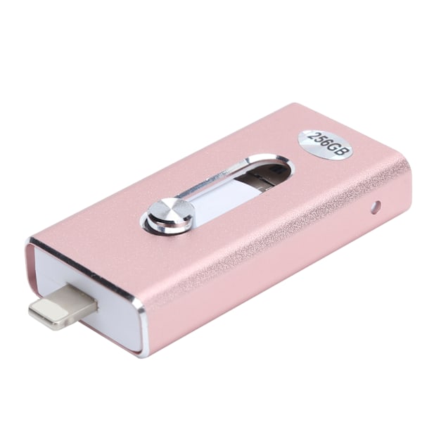 3-in-1 Micro U-levy 256 Gt OTG-muistitikku USB Androidille/iOS:lle/Windowsille