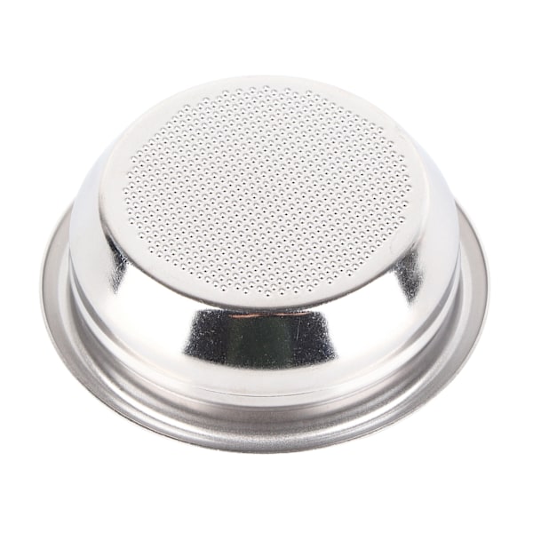22g huokoinen suodatinosa ruostumattomasta teräksestä kahvin portafilter-suodatin 2 kupin kahvisuodatinosa 58 mm kahvan kanssa