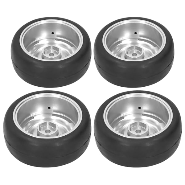 63 mm diameter 4 hull RC Antiskli Dekk Gummidekk Passer for WPL D12 1/10 bilmodell