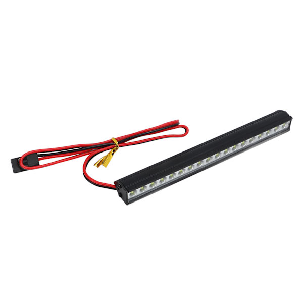 RC Bil Taklampe 18 LED Hvit Lys Universal Aluminium Legering Skall RC Bil Lysstang for 1/8 1/10 1/12 1/14 RC Crawler