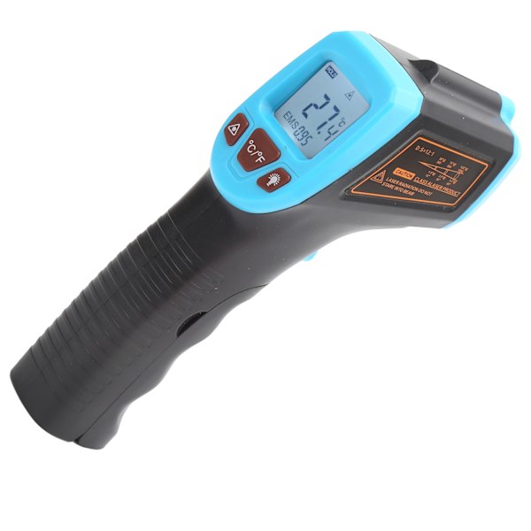 Temperaturmålepistol Infrarød med LCD-skjerm Industriell termometer GM320SBlue