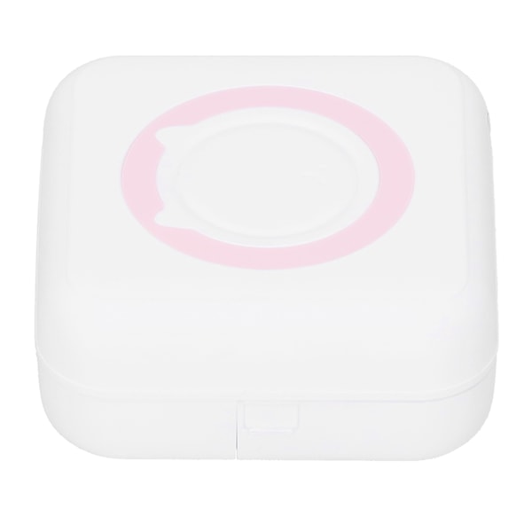 Miniskrivare Termisk Bärbar Trådlös Bluetooth Etikett Felaktig Frågeutskrift 200dpi Rosa