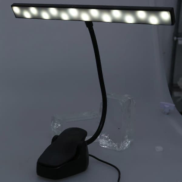 Study Craft LED-lysklemme på bordlampe 3 tilstande Touch-dæmpbar USB Rechargeable model