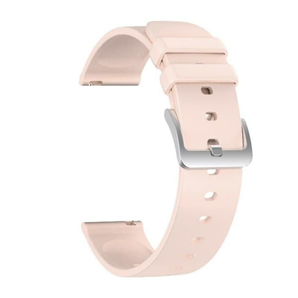 Smartklokke-armbånd med 2 x 20 mm stift Rosa guld pink