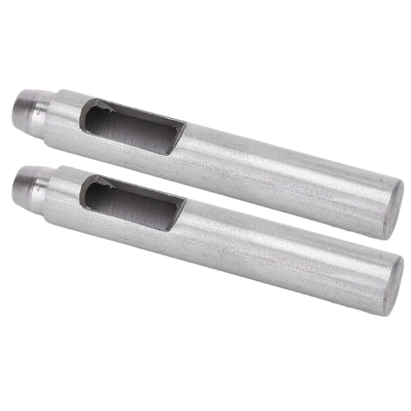 2 stk Hulstansværktøj DIY Læder Rund Hulstans Skærer Tilbehør til Bor Hardware 10 mm