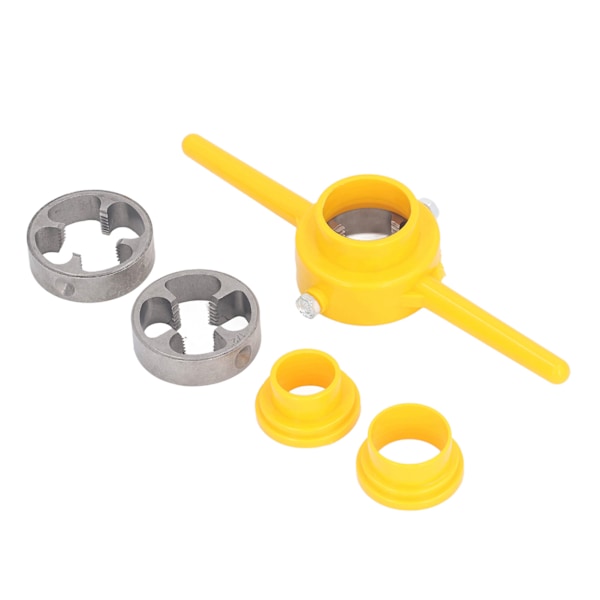6 stk PVC-rørgevindskæresæt 1/2 3/4 1in NPT Tap Die VVS-værktøjssæt til PPR-rør hjemme