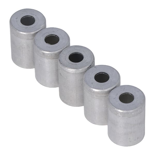 Aluminium växelströmsslangsrör Anslutningslock Rörpassningslock 5/8in - Set med 20