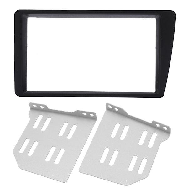 2Din Radio Stereo Fascia Dash Frame Trim Bytte for Honda Civic LHD 2001-2005
