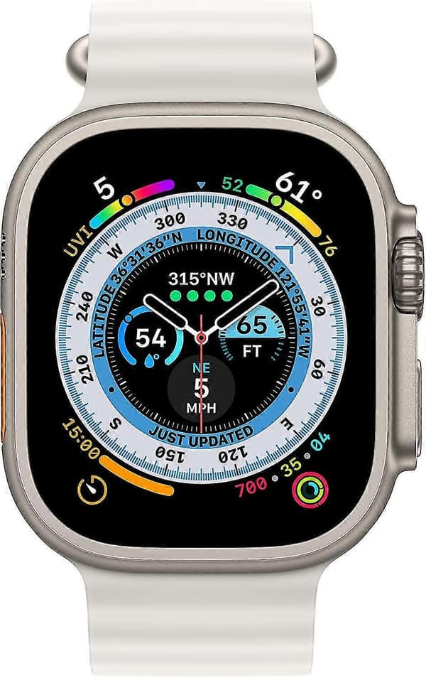 Apple Watch-rem hvit Ocan 49 mm