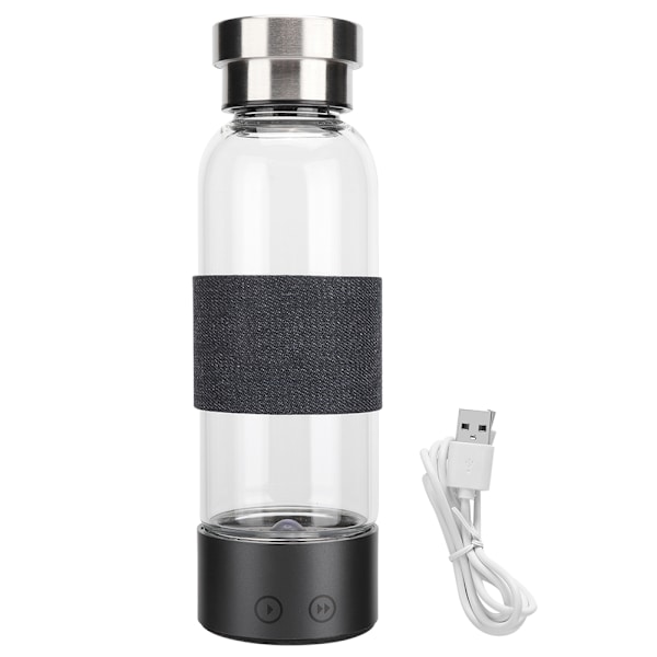 480ml 1300mAh Bærbar USB Rik Hydrogenkopp Elektrolyse Vann Generatorflaske