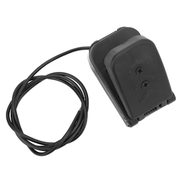 Gasspedal for ATV Fotpedal Elektrisk Hastighetskontroll Vanntett Sokkel for Barnebil Go Kart Moped