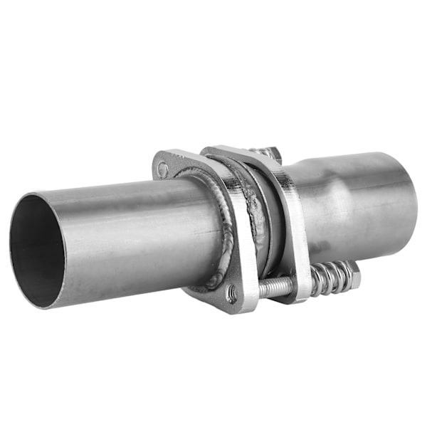 Udstødningsflange fjederbolt reparationsrørsæt Quick Fix 2,25 tommer ID til 2,25 tommer OD Universal rustfrit stål