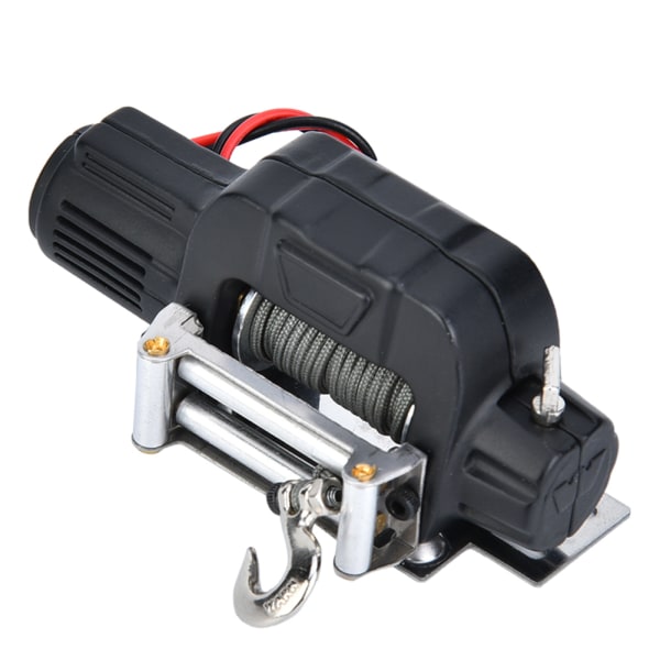 1/10 RC Crawler Car Winch Remote Controller Receiver för SCX10 D90 D110 TF2 för TRX4Black