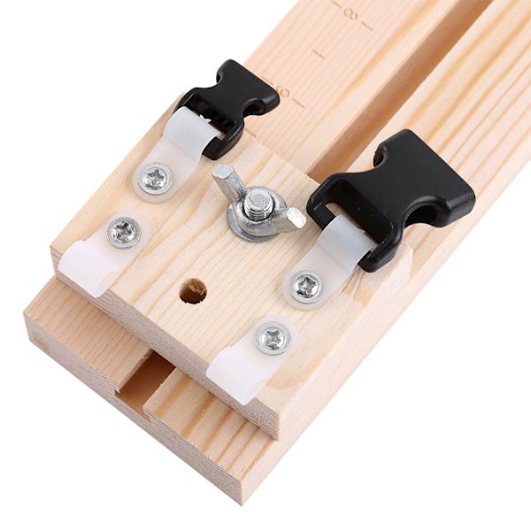 DIY Puu Paracord Jig Rannekeentekijä Ranneke Neulontatyökalu