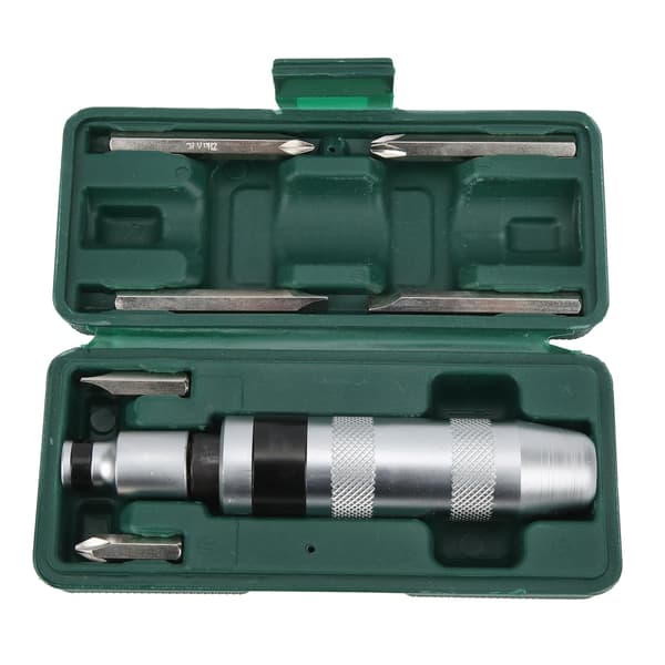 Professional Chrome Vanadium Steel Impact Screwdriver, Screwdriver Bit Head Replacement, Accessories