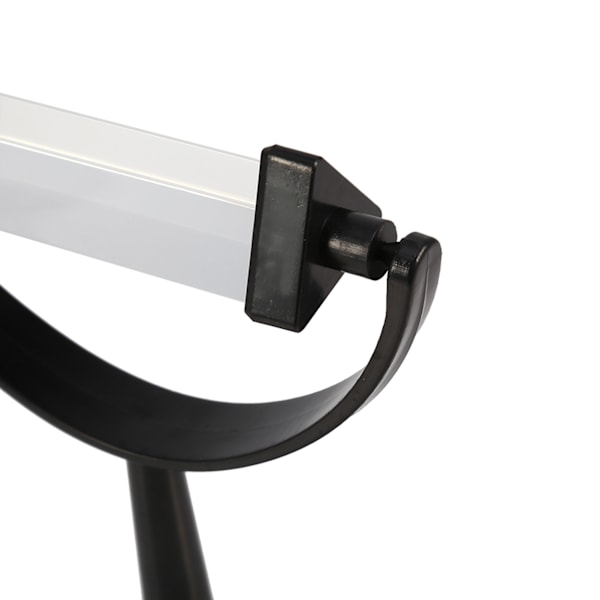 Optiskt glas triangulärt prisma med stativfysik ljusspektrum