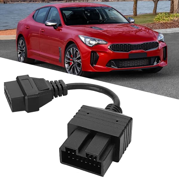 20-pin til 16-pin OBD2 Diagnostisk Kabel Adapter Stik Passer til KIA