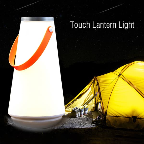 Portable Wireless Table Lantern Lamp USB Rechargeable Night Light for Outdoor Emergency Camping