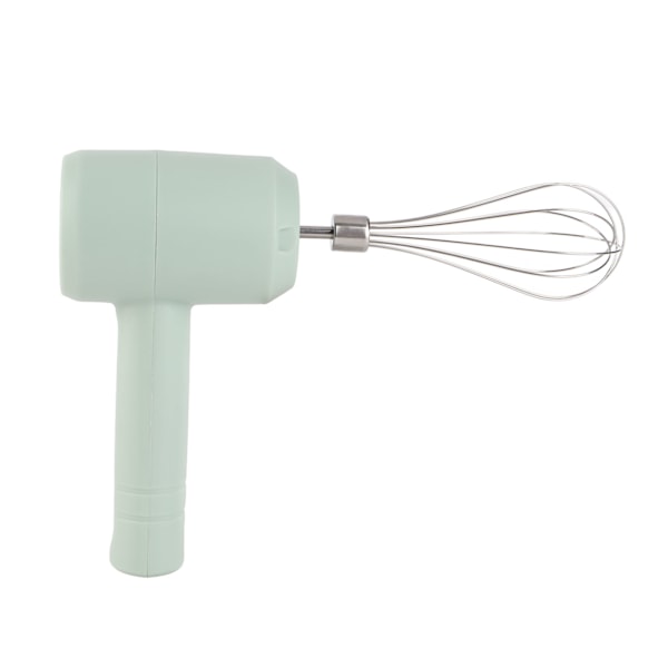 Elektrisk handmixer Automatisk USB-uppladdningsbar bärbar sladdlös handmixer för bakning av tårta Äggkräm ljuscyan