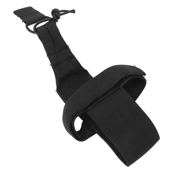 Nylon Webbing Svart Utendørs Sport Taktisk Vannflaskeholder Veske Vannkoker Cover Carrier