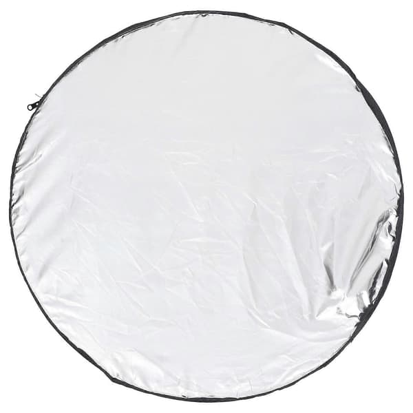 Fotografi Reflektor Lys Diffuser Reflekterende Skive Studio Fotografi Sølv Taft Stoff Fyllingslys 1 stk Sølv Silver 60.00X60.00X0.10CM