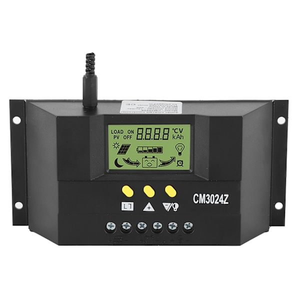 12V 24V 30A Solcelleladningsregulator PWM LCD Display til Hjem Industri Kommerciel