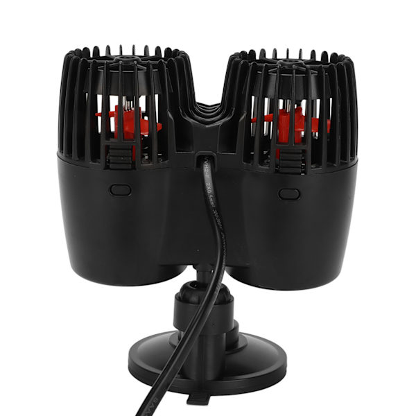 Akvarium Bølgemaker Sirkulasjonspumpe 360 graders justerbar Forhindrer reversering 3 i 1 bølgepumpe for fiskekar UK Plugg 220V ZY 800M